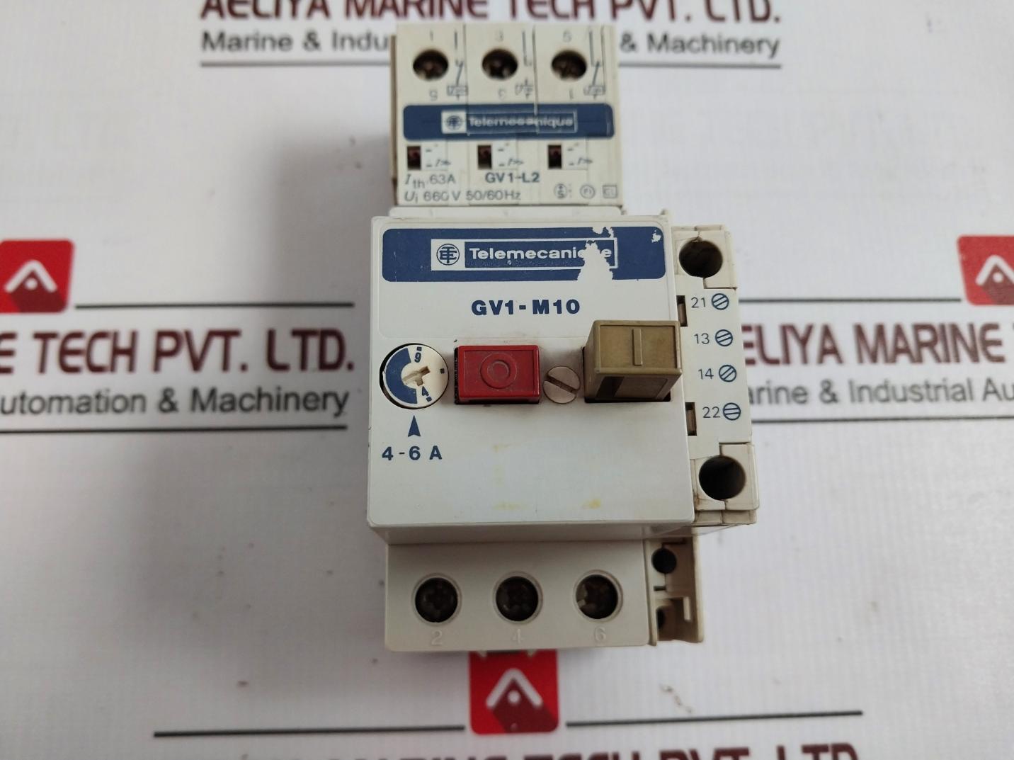 Telemecanique Gv1-m10 Motor Circuit Breaker 220-380-440 V