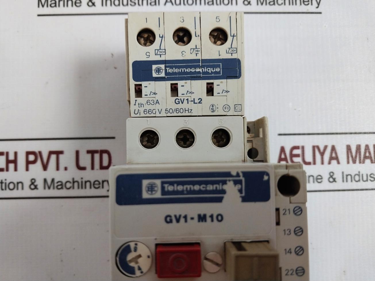 Telemecanique Gv1-m10 Motor Circuit Breaker 220-380-440 V