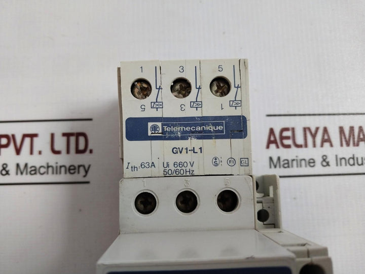 Telemecanique Gv1-m10 Motor Protector 220-380-440V 660V 50/60Hz 63A