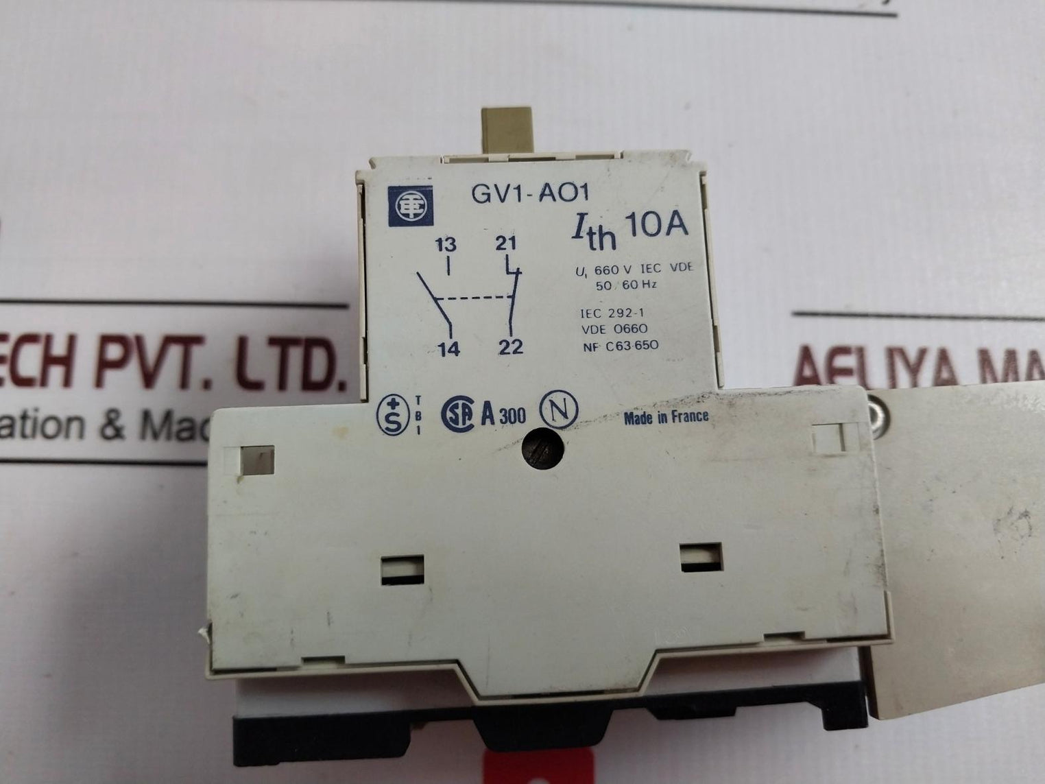 Telemecanique Gv1-m10 Motor Protector 220-380-440V 660V 50/60Hz 63A