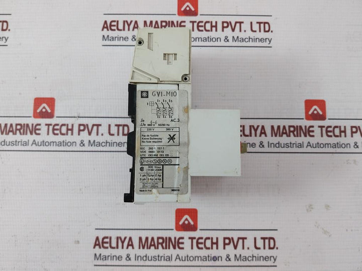 Telemecanique Gv1-m10 Solid State Overload/Relay 4-6A 660V 50/60Hz