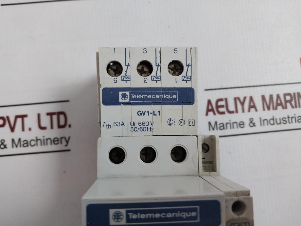 Telemecanique Gv1-m14 Motor Circuit Breaker 300V Max