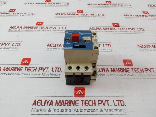 Telemecanique Gv1-m20 Din Rail Mount Circuit Breaker 10-16A 600V 6A 660V Iec/Vde