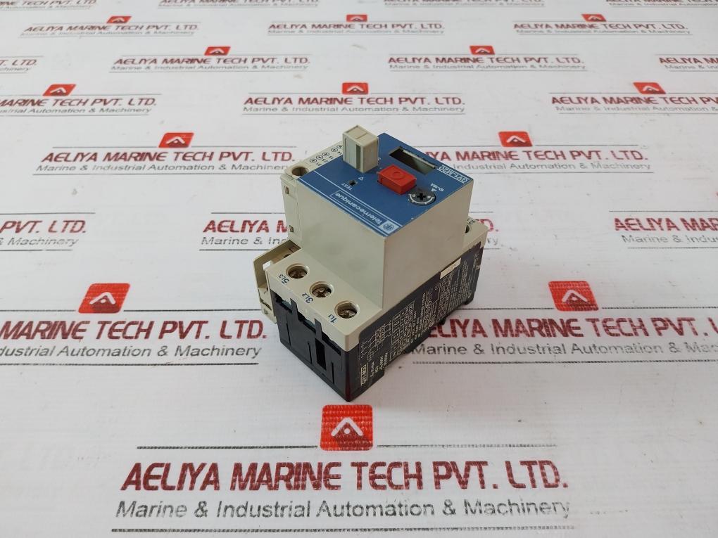 Telemecanique Gv1-m20 Din Rail Mount Circuit Breaker 10-16A 600V 6A 660V Iec/Vde