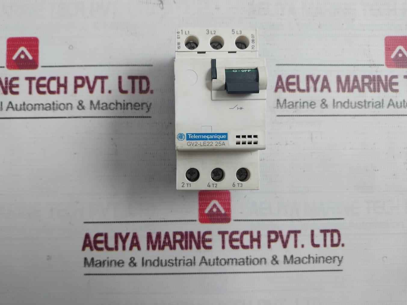 Telemecanique Gv2-le22 Motor Circuit Breaker 480Vac Max 6Kv 50/60Hz