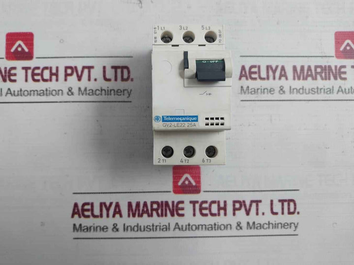Telemecanique Gv2-le22 Motor Circuit Breaker 480Vac Max 6Kv 50/60Hz