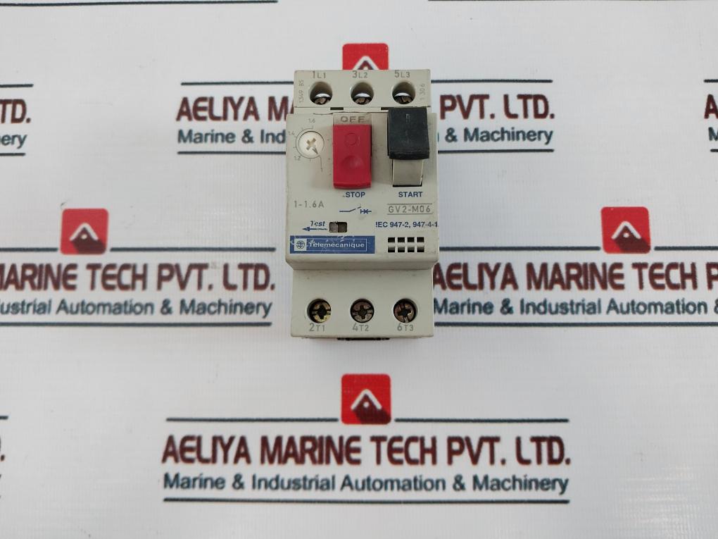 Telemecanique GV2-M06 Motor Circuit Breaker 1-1,6A 690V 50/60Hz