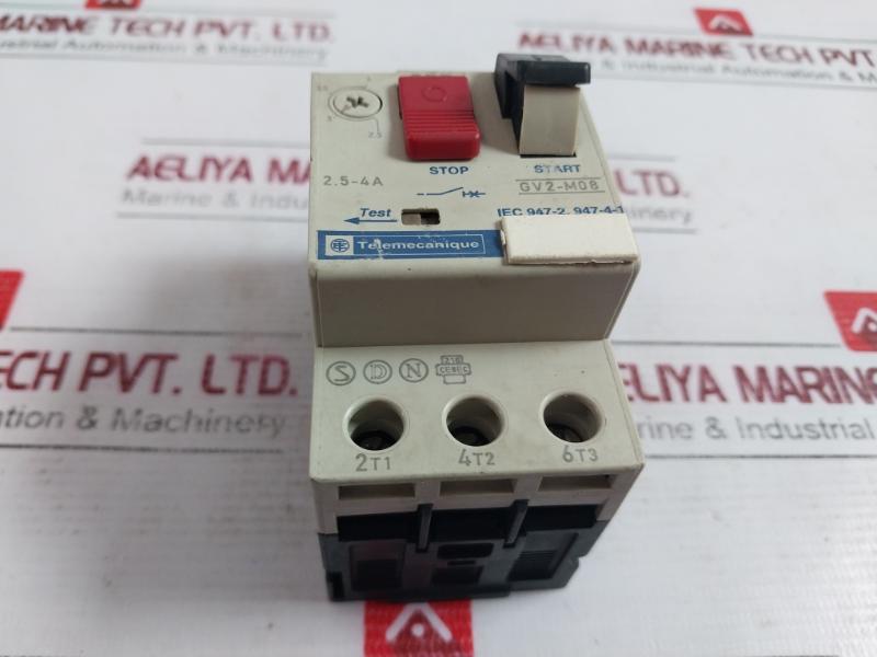 Telemecanique Gv2-m08 Motor Circuit Breaker 50/60 Hz