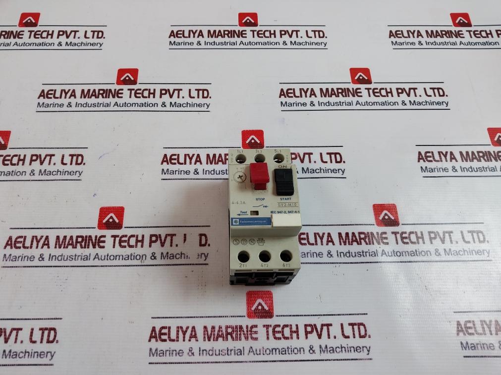 Telemecanique Gv2-m10 Motor Circuit Breaker 4-6.3A 690V 50/60Hz