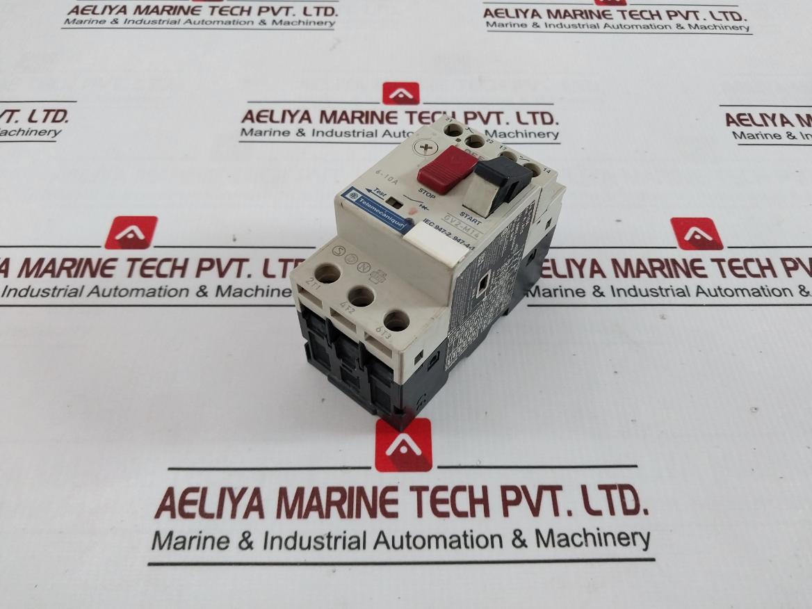 Telemecanique Gv2-m14 Motor Circuit Breaker 690V 50/60Hz 6-10A
