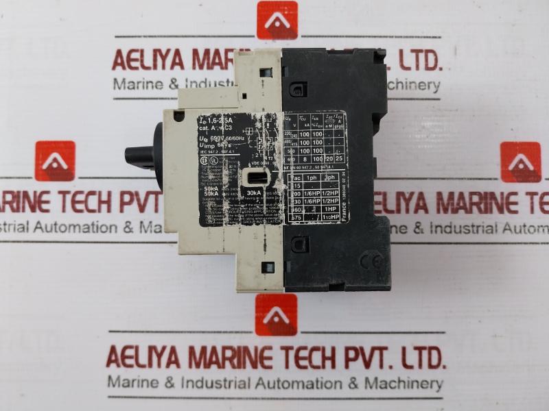 Telemecanique Gv2-p07 Motor Circuit Breaker 50/60Hz 50Ka Rms 240V