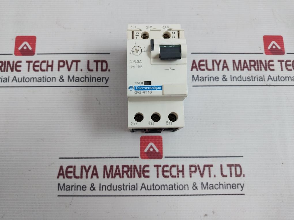 Telemecanique Gv2-rt10 Motor Circuit Breaker 50/60Hz 138A