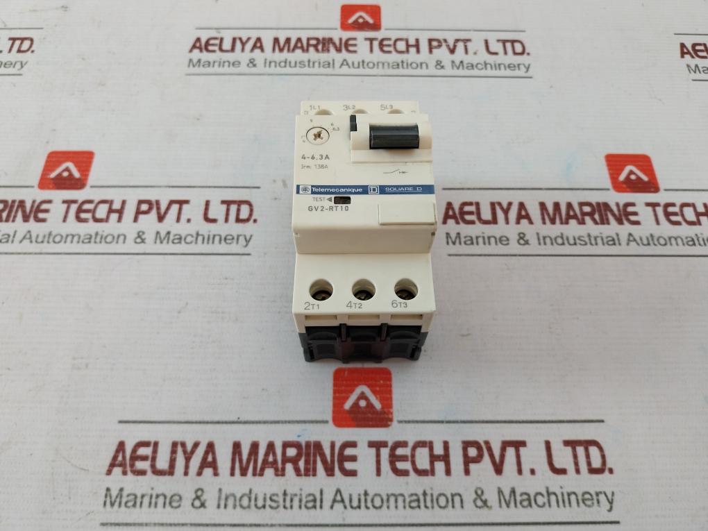 Telemecanique Gv2-rt10 Motor Circuit Breaker 690V 50/60Hz A015279 Vu09 Iea08