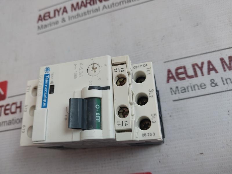 Telemecanique Gv2-rt10 Motor Circuit Breaker 690V Ac 50/60Hz 6Kv 138A A015279