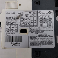 Telemecanique Gv2-rt10 Motor Circuit Breaker A015279
