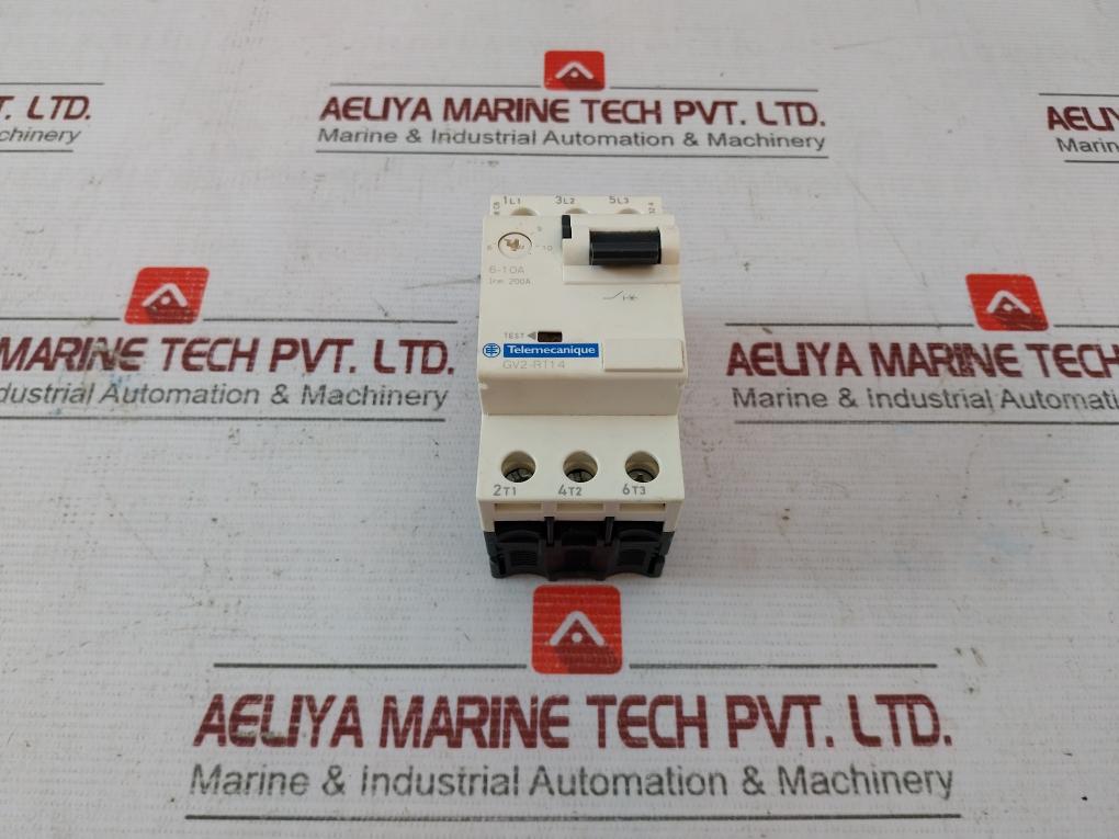 Telemecanique Gv2-rt14 Motor Circuit Breaker 6-10A 200A 6Kv 50/60Hz