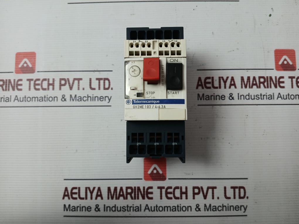 Telemecanique Gv2Me103 Motor Circuit Breaker 50/60Hz Ie 4-6,3A