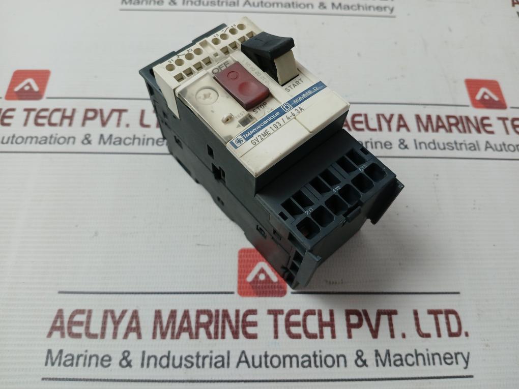 Telemecanique Gv2Me103 Motor Circuit Breaker 50/60Hz Ie 4-6,3A Uimp 6Kv