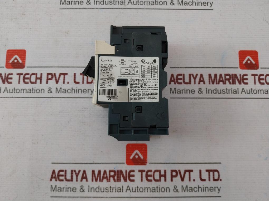 Telemecanique Gv2Me103 Motor Circuit Breaker 690V 50/60Hz A015279 Ac-3