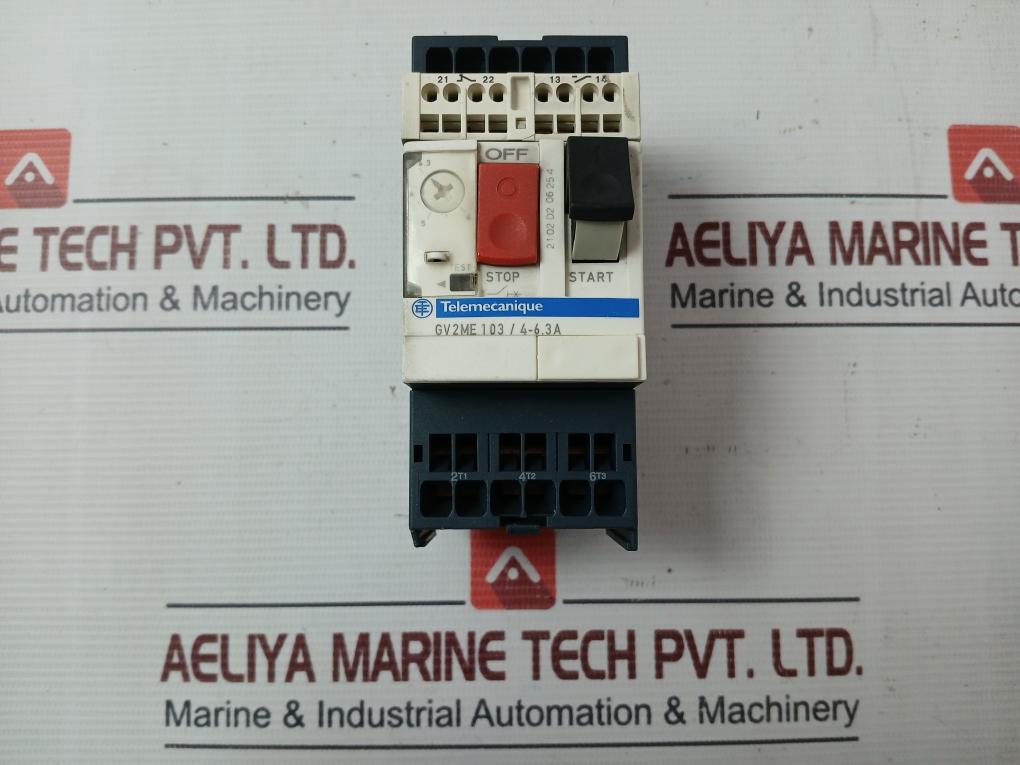 Telemecanique Gv2Me103 Motor Circuit Breaker Uimp 6Kv 50/60Hz