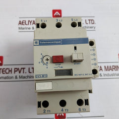 Telemecanique Gv3-m10 Motor Circuit Breaker With Gv1-a01 Contact Block 690V