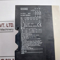 Telemecanique Gv3-m10 Motor Circuit Breaker With Gv1-a01 Contact Block 690V