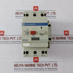 Telemecanique Gv3-m25 Motor Circuit Breaker W/ Auxiliary Contact Block Gv1-a01