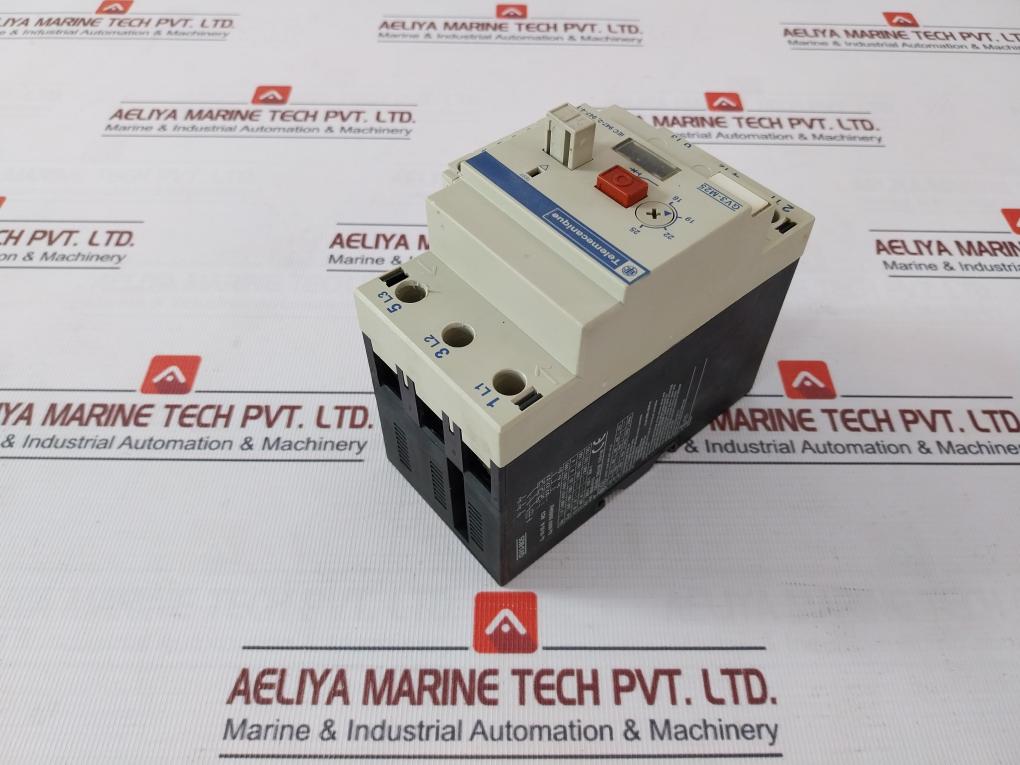 Telemecanique Gv3-m25 Motor Circuit Breaker W/ Auxiliary Contact Block Gv1-a01