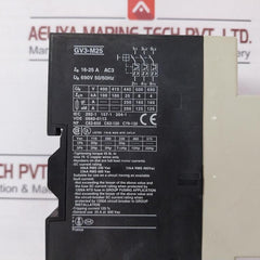 Telemecanique Gv3-m25 Motor Circuit Breaker W/ Auxiliary Contact Block Gv1-a01
