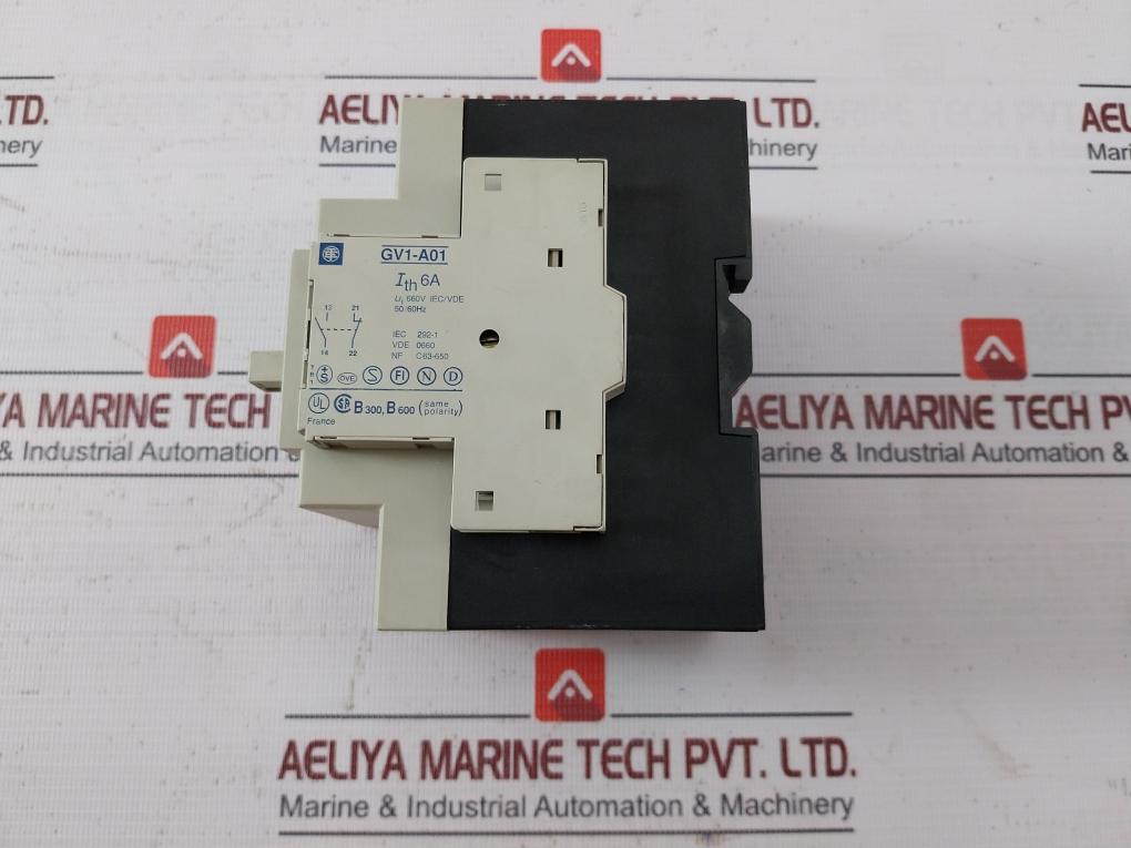 Telemecanique Gv3-m40 Motor Circuit Breaker Gv1-a01 690V 50/60Hz 6A 660V 25-40A