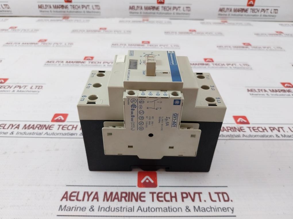 Telemecanique Gv3-m40 Motor Circuit Breaker Gv1-a01 690V 50/60Hz 6A 660V 25-40A