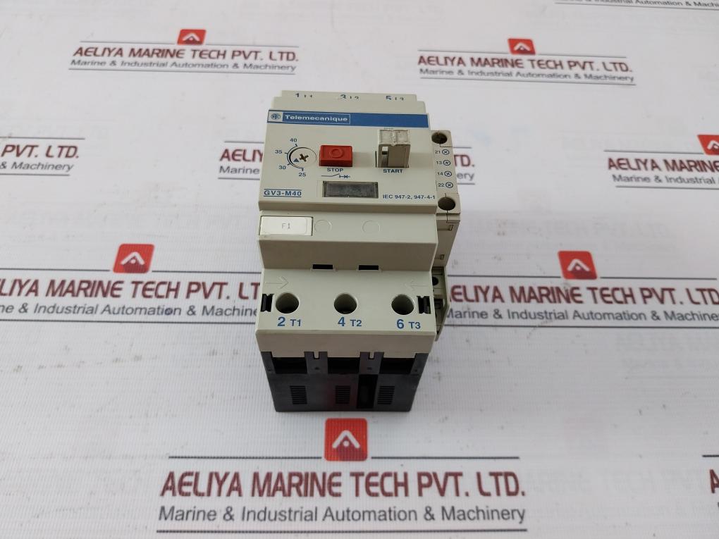 Telemecanique Gv3-m40 Motor Circuit Breaker Gv1-a01 690V 50/60Hz 6A 660V 25-40A
