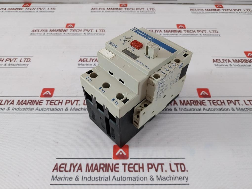 Telemecanique Gv3-m40 Motor Circuit Breaker Gv1-a01 690V 50/60Hz 6A 660V 25-40A