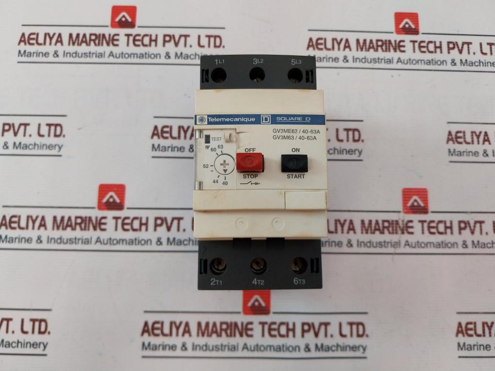 Telemecanique Gv3Me63/40-63A Motor Circuit Breaker 690V 50/60Hz