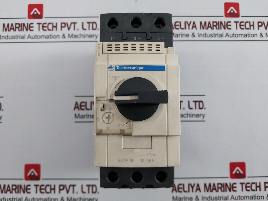 Telemecanique Gv3P18 3 Poles Motor Circuit Breaker 690V 50/60Hz