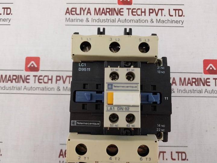 Telemecanique La1 Dn 02 Auxiliary Contact Block Lc1 D9511, La1 Dn 02, Lr22D33