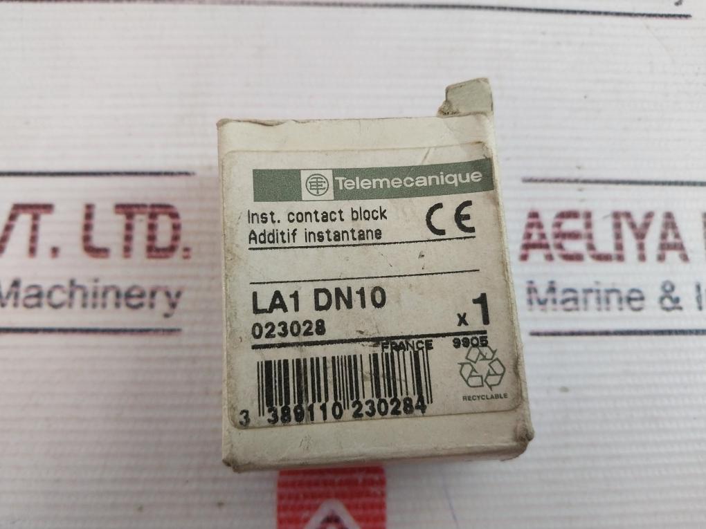 Telemecanique La1 Dn10 Auxiliary Contact Block 10A 690V