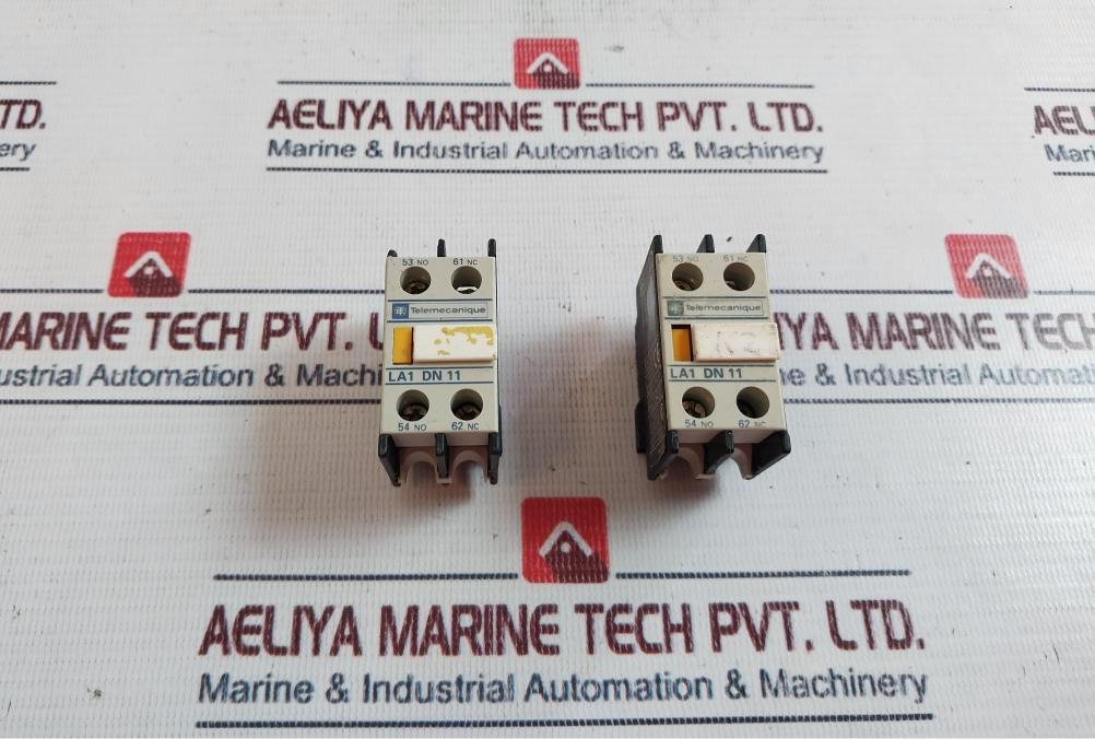 Lot Of 3X Telemecanique La1 Dn 11 Auxiliary Contact Block 690V 10A
