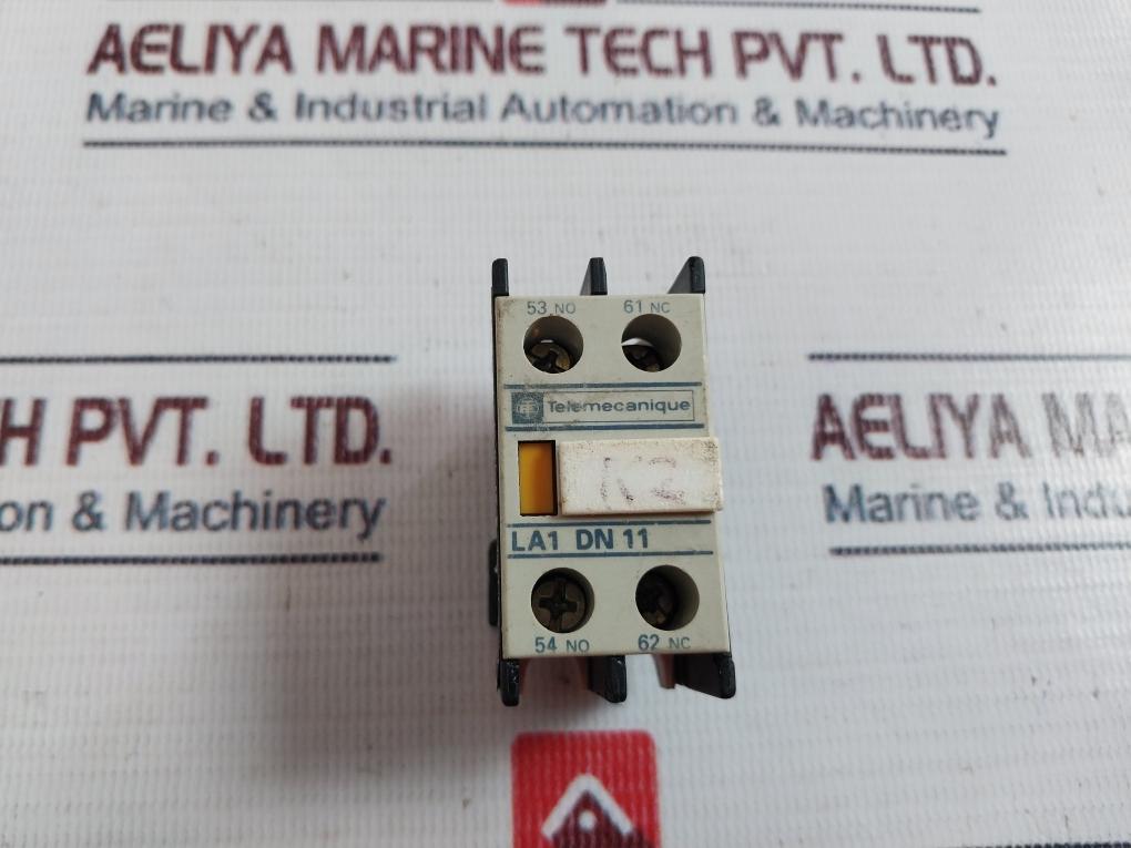 Lot Of 3X Telemecanique La1 Dn 11 Auxiliary Contact Block 690V 10A