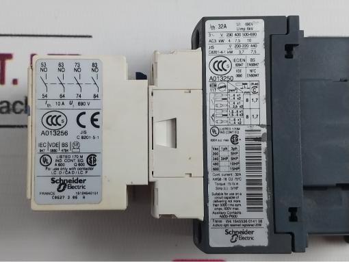 Telemecanique La1 Dn40 Auxiliary Contact 48V 50/60Hz