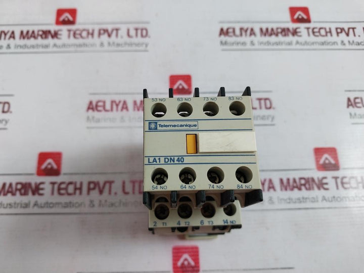 Telemecanique La1Dn40 Auxiliary Contact Block 10A 660V 600Vac 220V 50/60 Hz