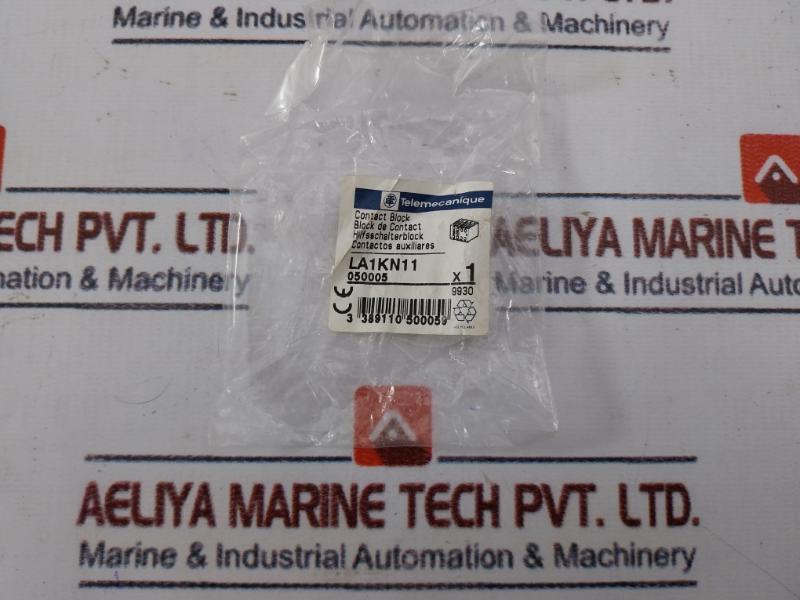 Telemecanique La1Kn11 Auxiliary Contact Block W913791950311 690V 10A A600, Q600