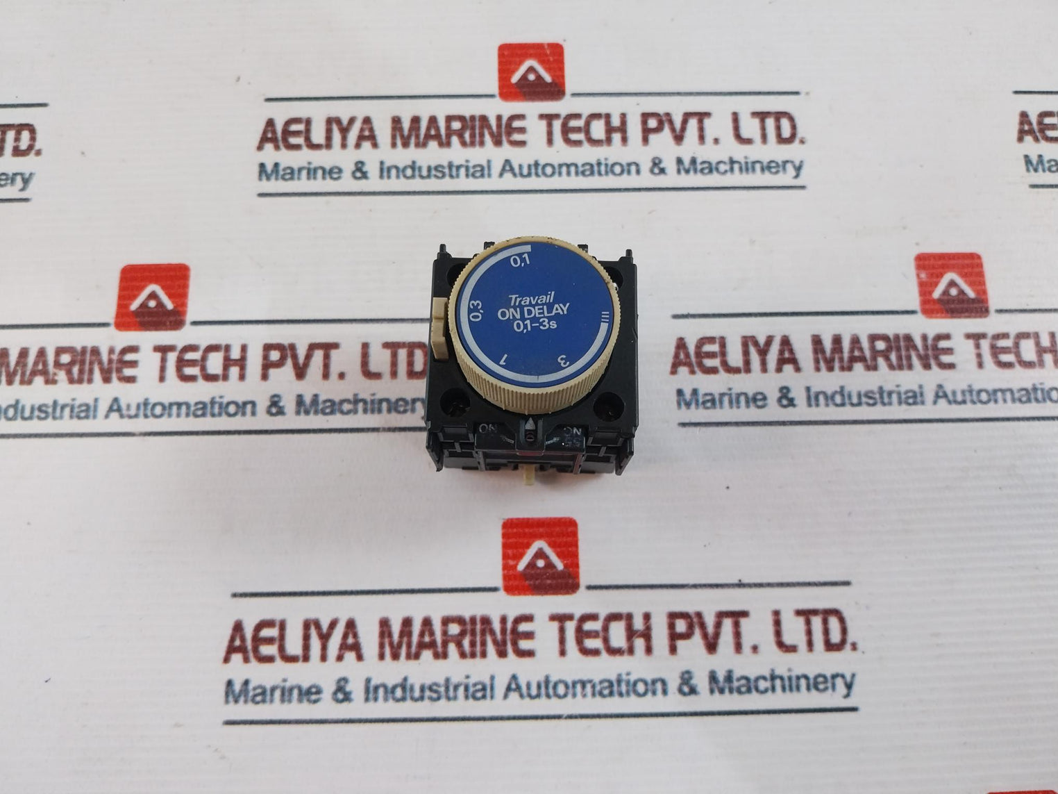 Telemecanique La2-d20 A65 Travail On Delay Time Block 0.1-3s