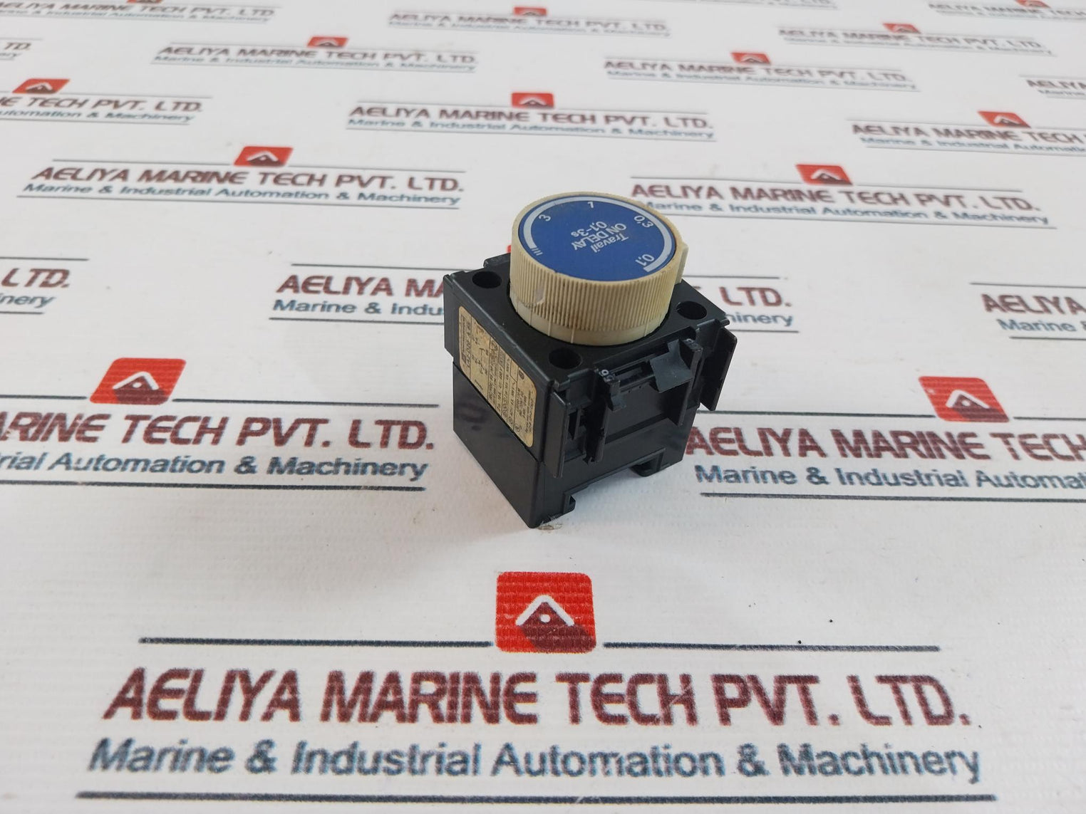 Telemecanique La2-d20 A65 Travail On Delay Time Block 0.1-3s