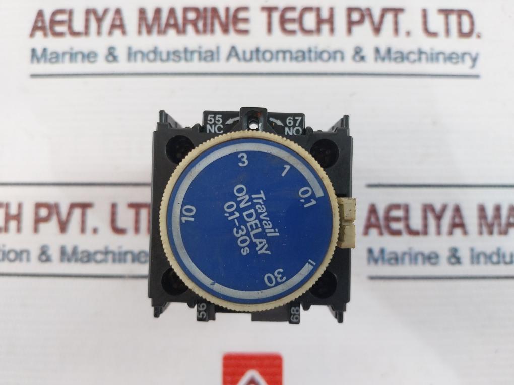 Telemecanique La2-d22 A65 On Delay Timer Block 0.1-30S