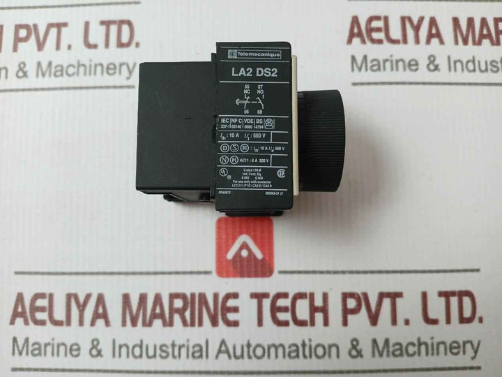 Telemecanique La2 Ds2 Time Delay Auxiliary Contact Block 660V 10A