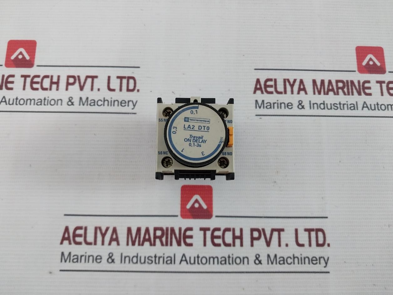 Telemecanique La2 Dt0 On Delay Timer Contactor 0,1-3S 382501-01 21