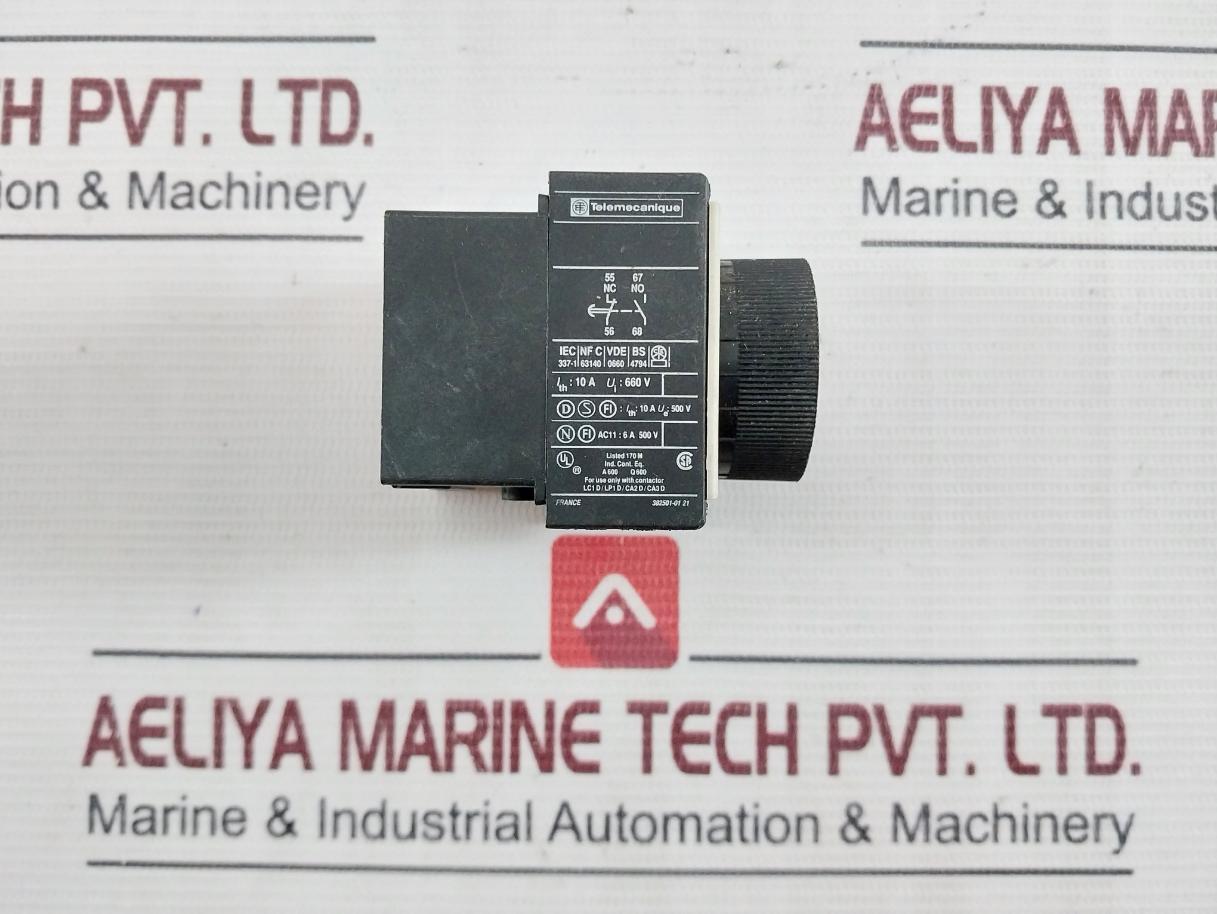 Telemecanique La2 Dt0 On Delay Timer Contactor 0,1-3S 382501-01 21