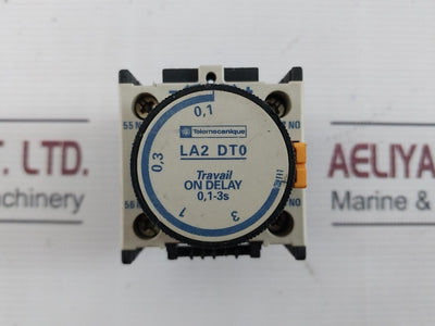 Telemecanique La2 Dt0 On Delay Timer Contactor 0,1-3S 382501-01 21