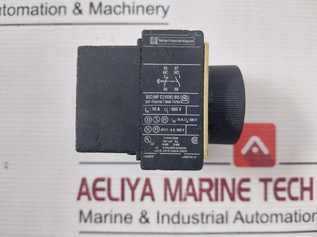 Telemecanique La2 Dt2 Time Delay Auxiliary Contact Block 10A 660V